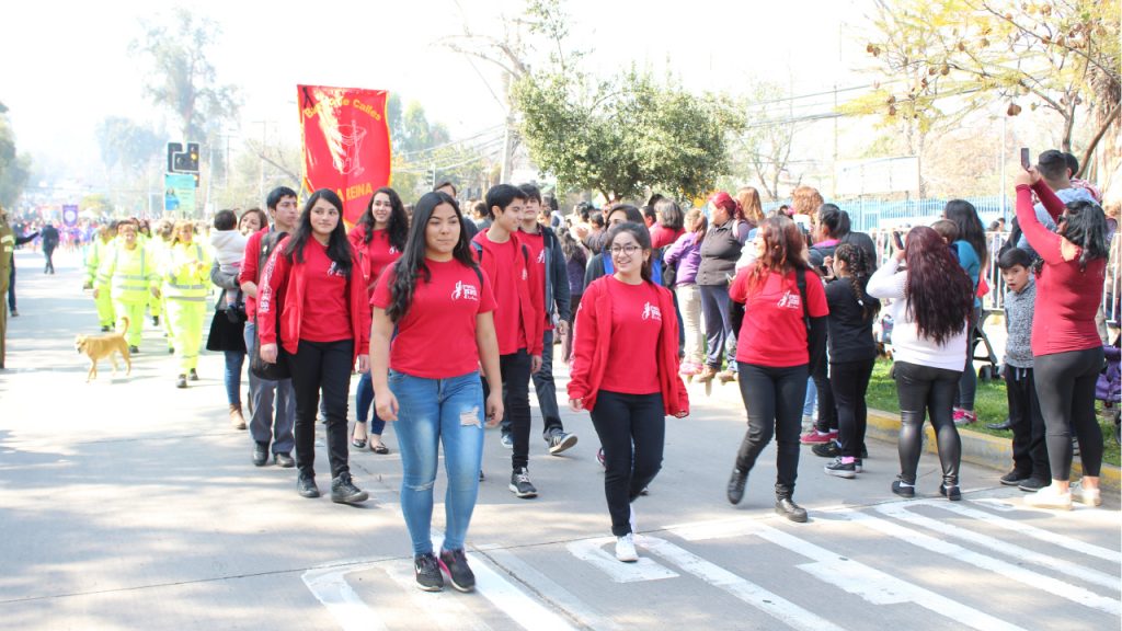 Desfile Escolar, Cívico y Militar de La Reina
